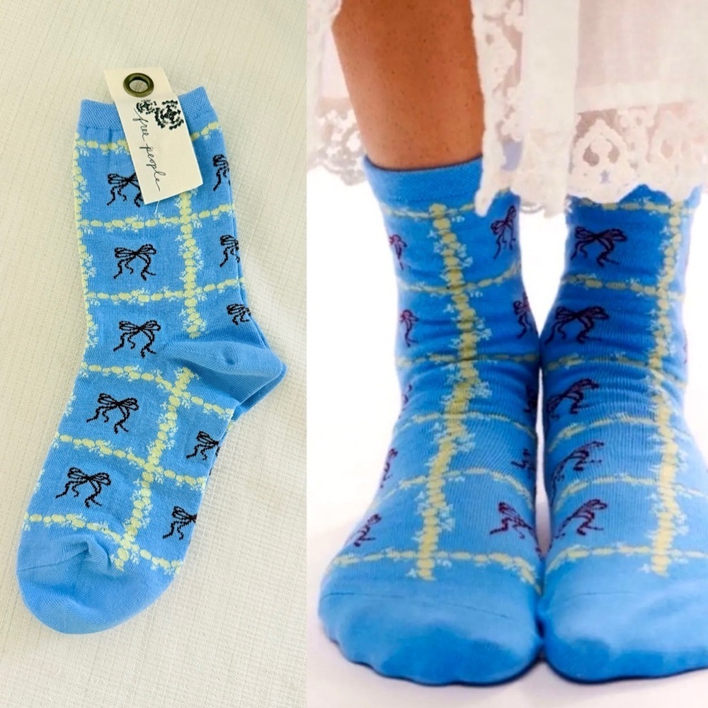 Free People Tie A Bow Socks
